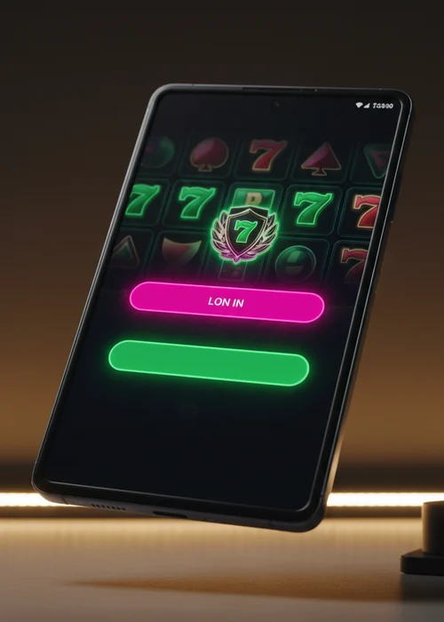 Wizz Casino inlogscherm met gebruikersnaam en wachtwoordvelden, symboliserend snelle en veilige toegang tot een online casino.